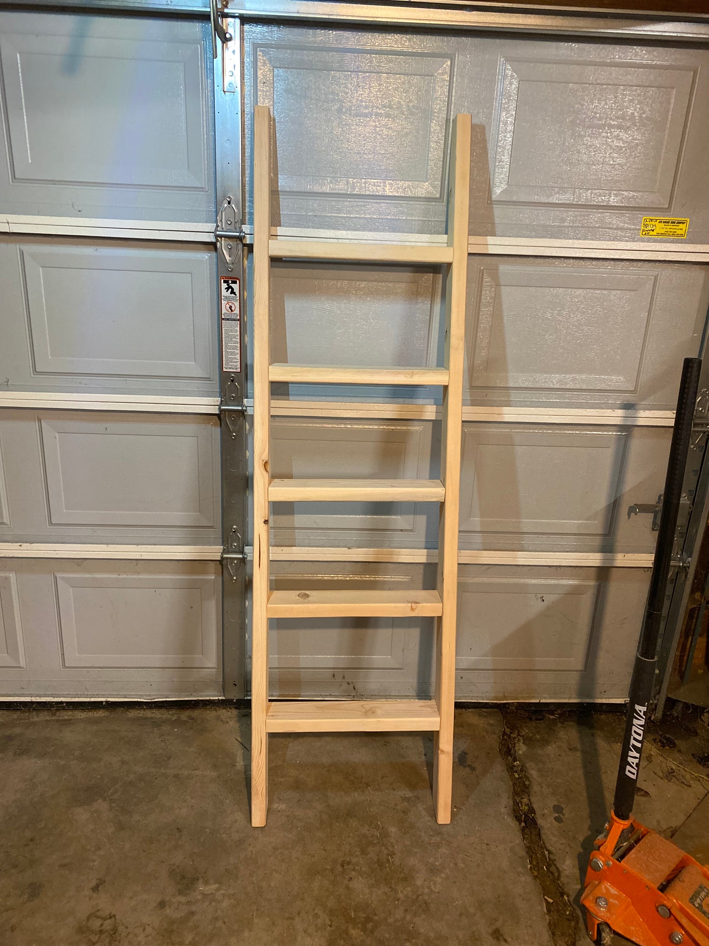 Rustic Blanket Ladder